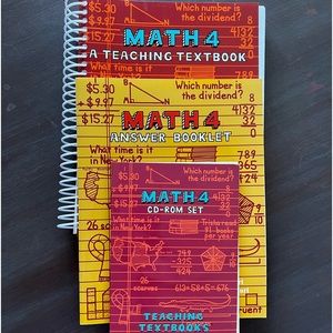 Teaching textbooks 4 
Workbook 
CDs 
Answer booklet